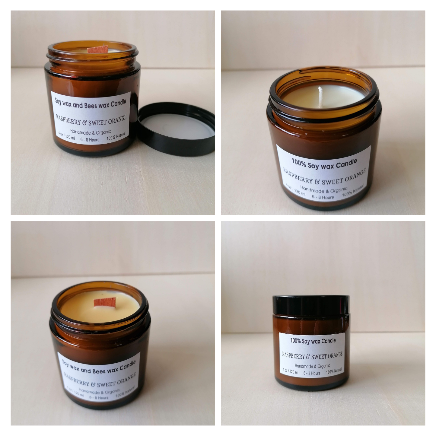 Handgemachte Aroma- und Duftkerzen – Natürliche Kerzen für entspannende Momente, Wellness, Wohnambiente und Geschenk