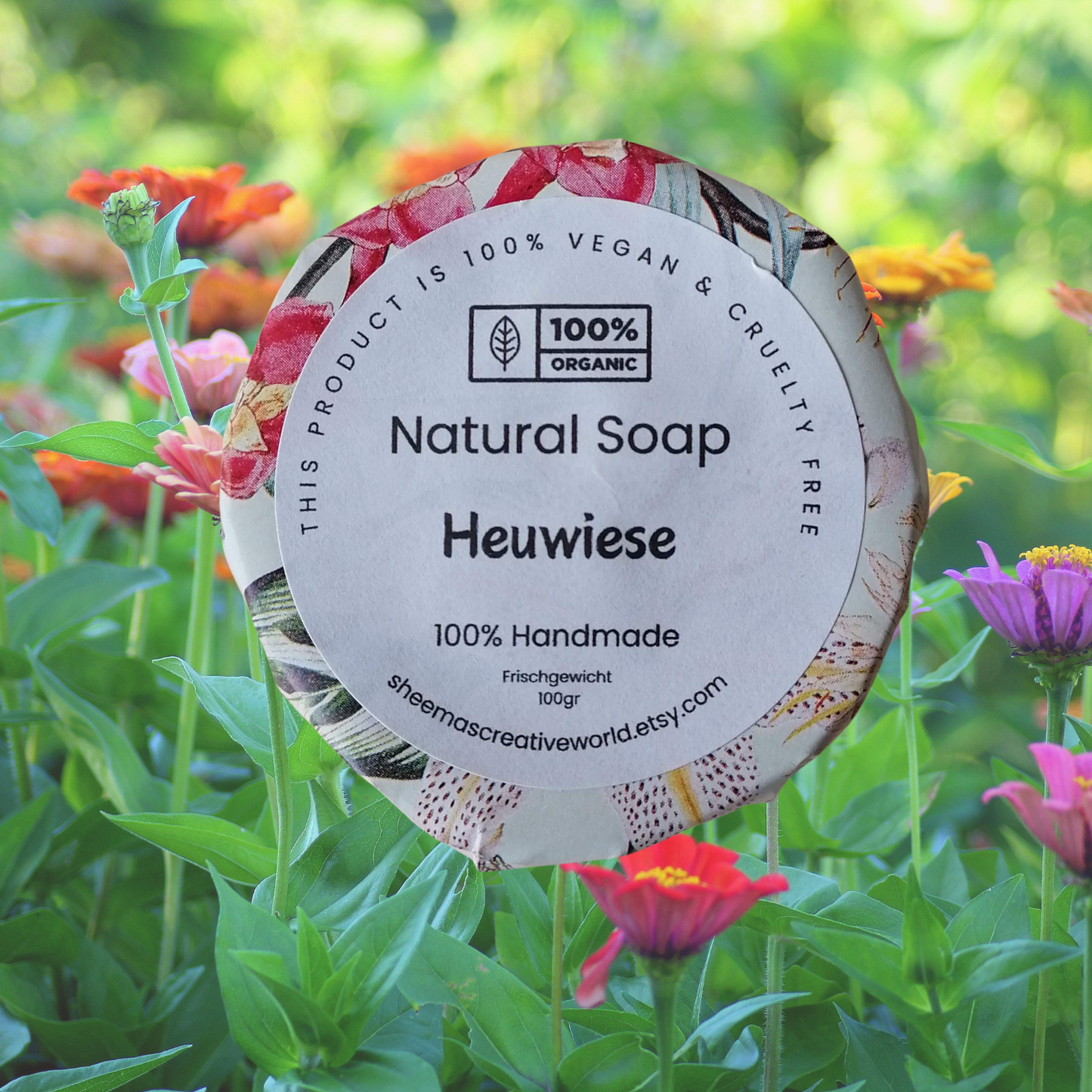 Naturseife, Sheabutter, Himbeer, Heu, Orange, Zitrone, vegan, Bio, ideal für sensible Haut, verschiedene Düfte, schöne Geschenkidee,